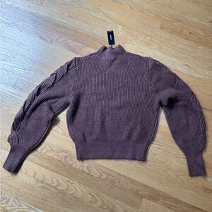 Express Women’s Brown Cropped Sweater - Size Medium - Never Worn